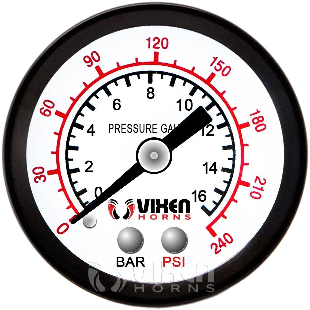 VIXEN HORNS VXO8815 1.5 GALLON AIR TANK WITH 150 PSI AIR COMPRESSOR ONBOARD AIR SYSTEM image 5