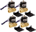 VIXEN AIR VXF2012-4 12V 1/2" NPT HIGH FLOW ELECTRIC AIR VALVE (4-PACK) image 0