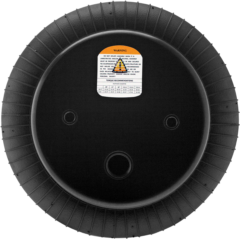 VIXEN AIR VXD3800QP 1/2" NPT SINGLE AIR PORT SUSPENSION AIR SPRING/AIR BAG (QUAD PACK) image 2