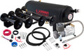 VIXEN HORNS VXPRO8524B QUAD TRUMPET TRAIN AIR HORN BLACK WITH 1.5 GALLON TANK AND 150 PSI COMPRESSOR image 0