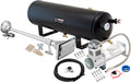VIXEN HORNS VXO8330/1264 SINGLE TRUMPET TRAIN AIR HORN CHROME PLATED WITH 3 GALLON TANK AND 200 PSI COMPRESSOR image 0