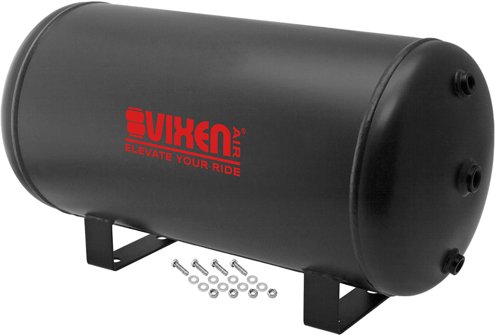 VIXEN AIR VXT6300 6 GALLON STEEL AIR TANK BLACK image 0