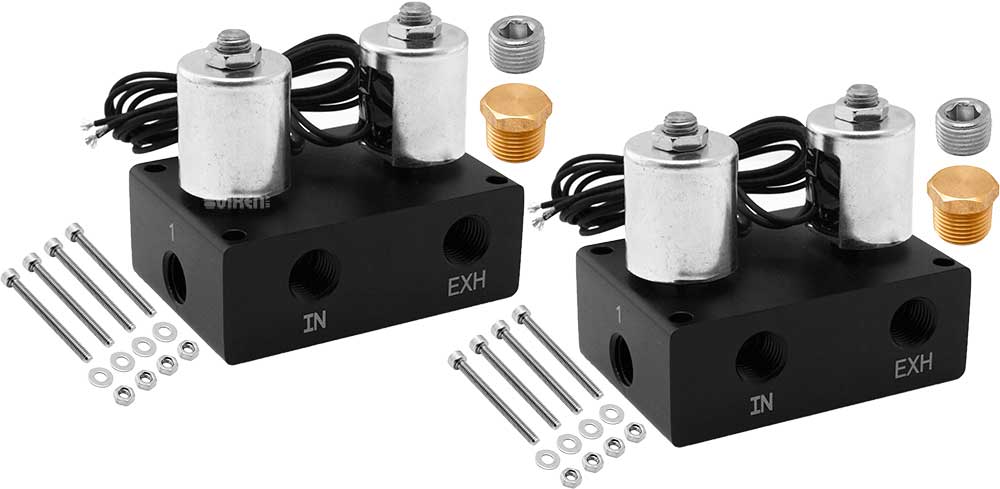 VIXEN AIR VXF1UM14C-2 12V 1/4" NPT SUSPENSION MANIFOLDS image 0