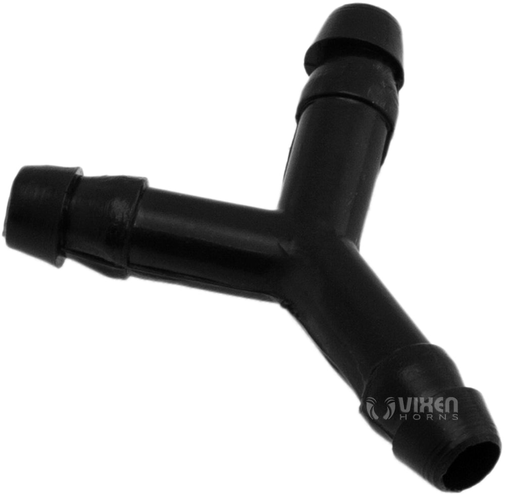 VIXEN HORNS VXK8102 3/8" OD CLEAR PLASTIC HOSE WITH Y BARBED SPLITTER (6 FT) image 2