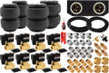 VIXEN AIR VXK1205PB 1/2" NPT AIR RIDE SUSPENSION HIGH FLOW AIR VALVES WITH FOUR AIR SPRINGS, PRESSURE SWITCH, GAUGE DASH PANEL, HOSES AND FITTINGS image 0