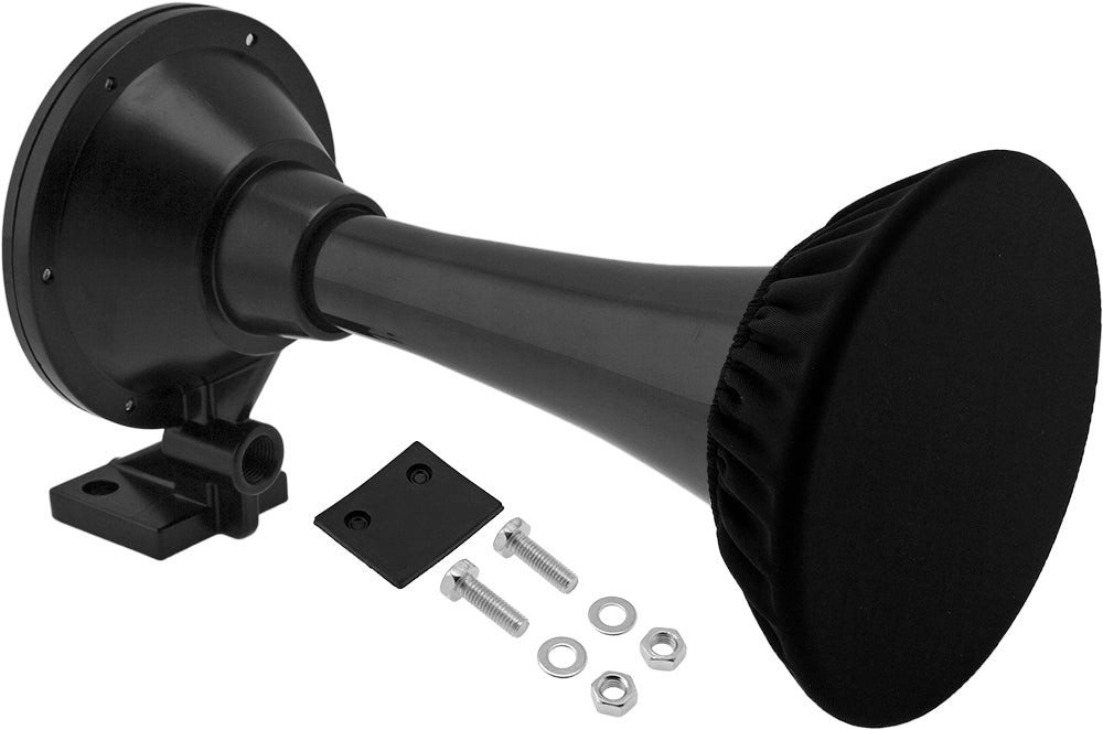 VIXEN HORNS VXH1901XB/P SINGLE TRUMPET AIR HORN WITH COVER XSMALL BLACK