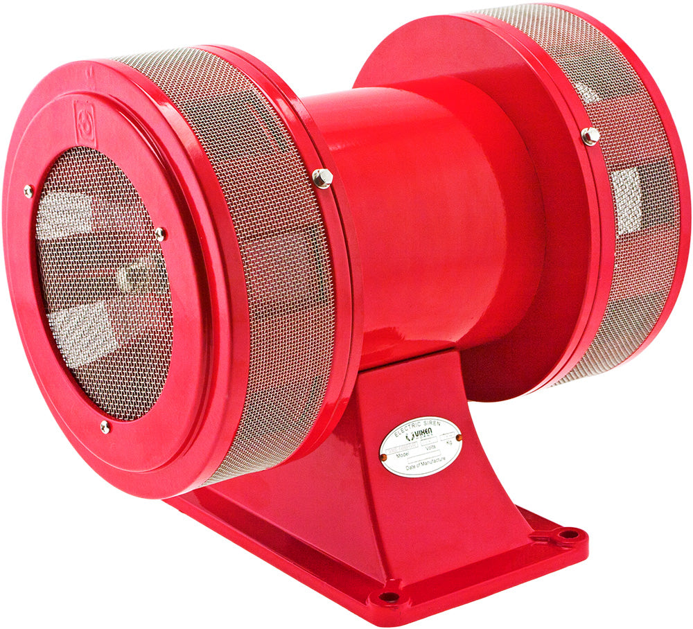 VIXEN HORNS VXS-1488HVR INDUSTRIAL ELECTRIC MOTOR SIREN 220V RED