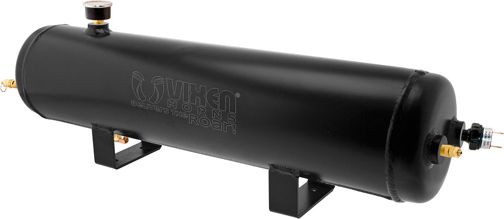 VIXEN HORNS VXO8330APROB 3 GALLON ALUMINUM AIR TANK WITH 200 PSI AIR COMPRESSOR ONBOARD AIR SYSTEM image 2