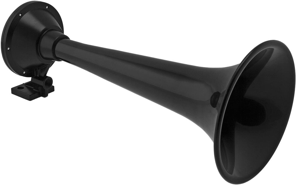 VIXEN HORNS VXH1905XB SINGLE TRUMPET AIR HORN MEDIUM BLACK image 1