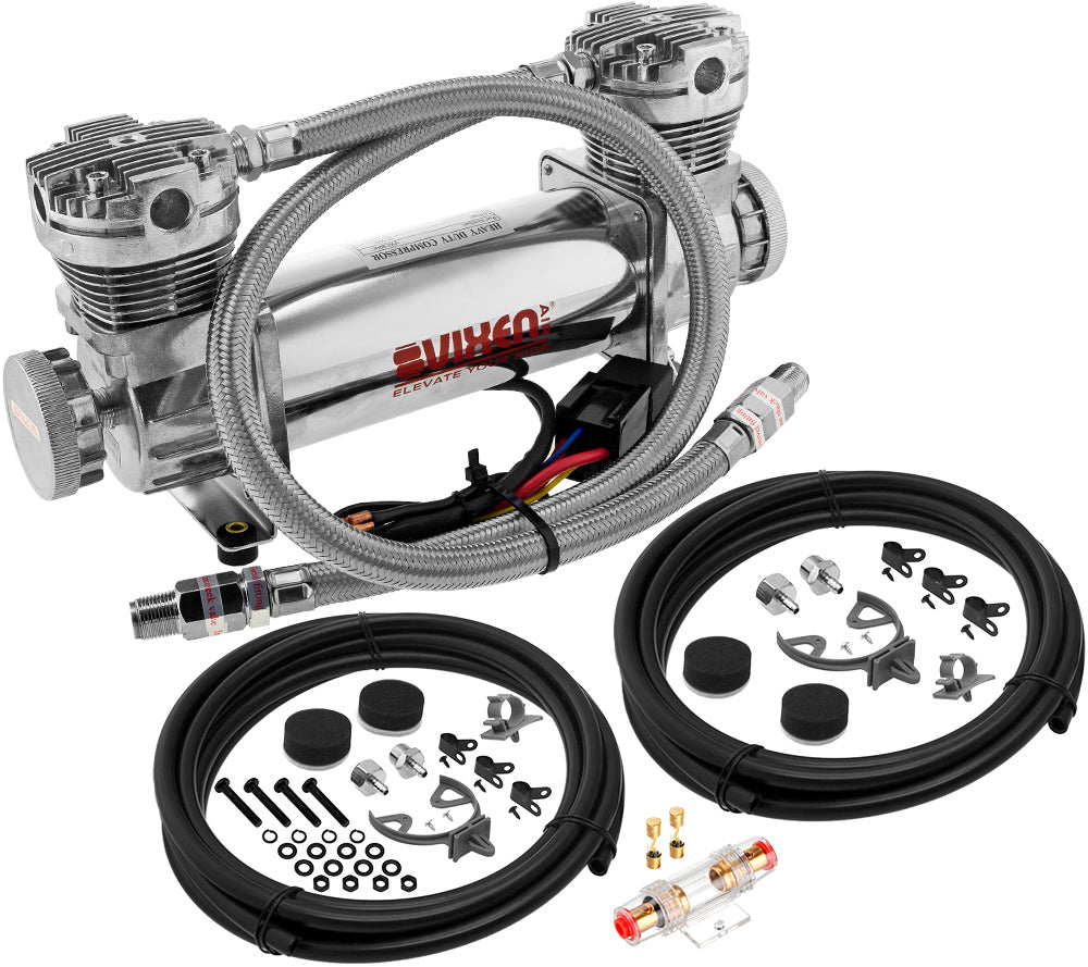 VIXEN AIR VXC880C 300 PSI DUAL CYLINDER VORTEXX AIR COMPRESSOR image 0