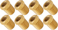 VIXEN HORNS VXA1418-8 1/4" NPT MALE TO 1/8" NPT FEMALE BRASS THREAD REDUCER FITTING (8 PACK) image 0