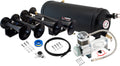 VIXEN HORNS VXO8115/4124B QUAD TRUMPET TRAIN AIR HORN BLACK WITH 1.5 GALLON TANK AND 150 PSI COMPRESSOR image 0
