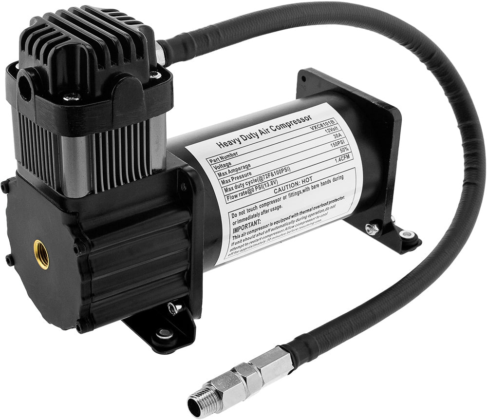 VIXEN HORNS VXO8115B 1.5 GALLON AIR TANK WITH 150 PSI AIR COMPRESSOR ONBOARD AIR SYSTEM image 4