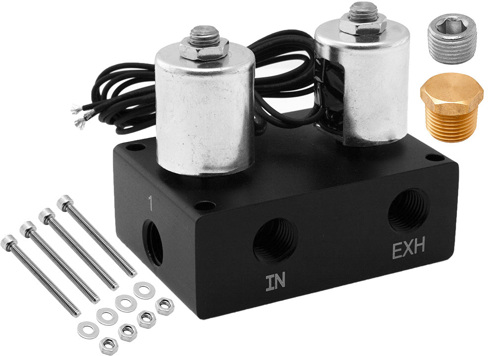 VIXEN AIR VXF1UM14C 12V 1/4" NPT SUSPENSION MANIFOLD image 0