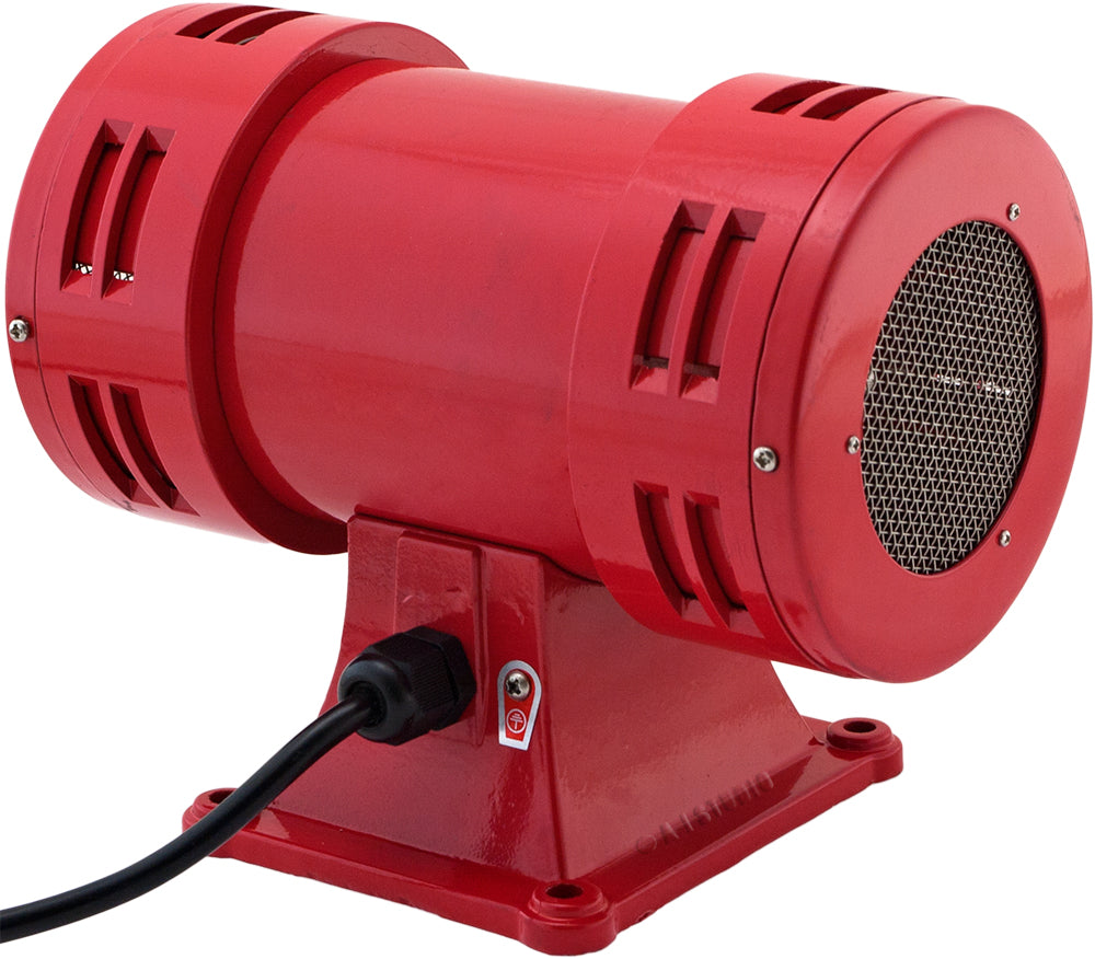 VIXEN HORNS VXS-1050AR INDUSTRIAL ELECTRIC MOTOR SIREN 110V RED image 1