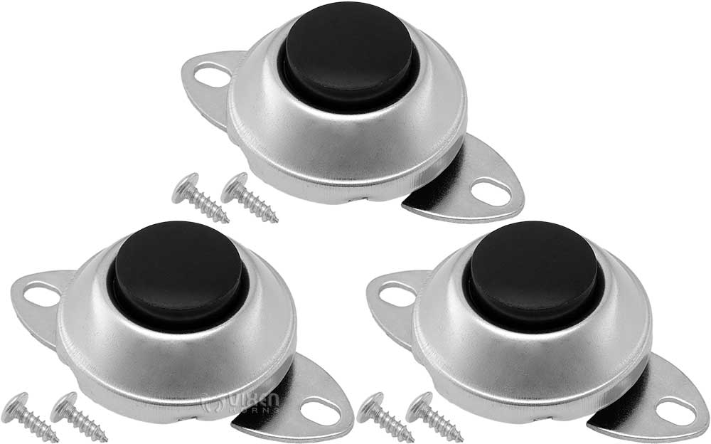 VIXEN HORNS VXA7001-3 UNIVERSAL HORN BUTTON MOMENTARY SWITCH 12V (3 PACK) image 0