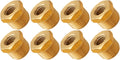 VIXEN HORNS VXA1214-8 1/2" NPT MALE TO 1/4" NPT FEMALE BRASS THREAD REDUCER FITTING (8 PACK) image 0