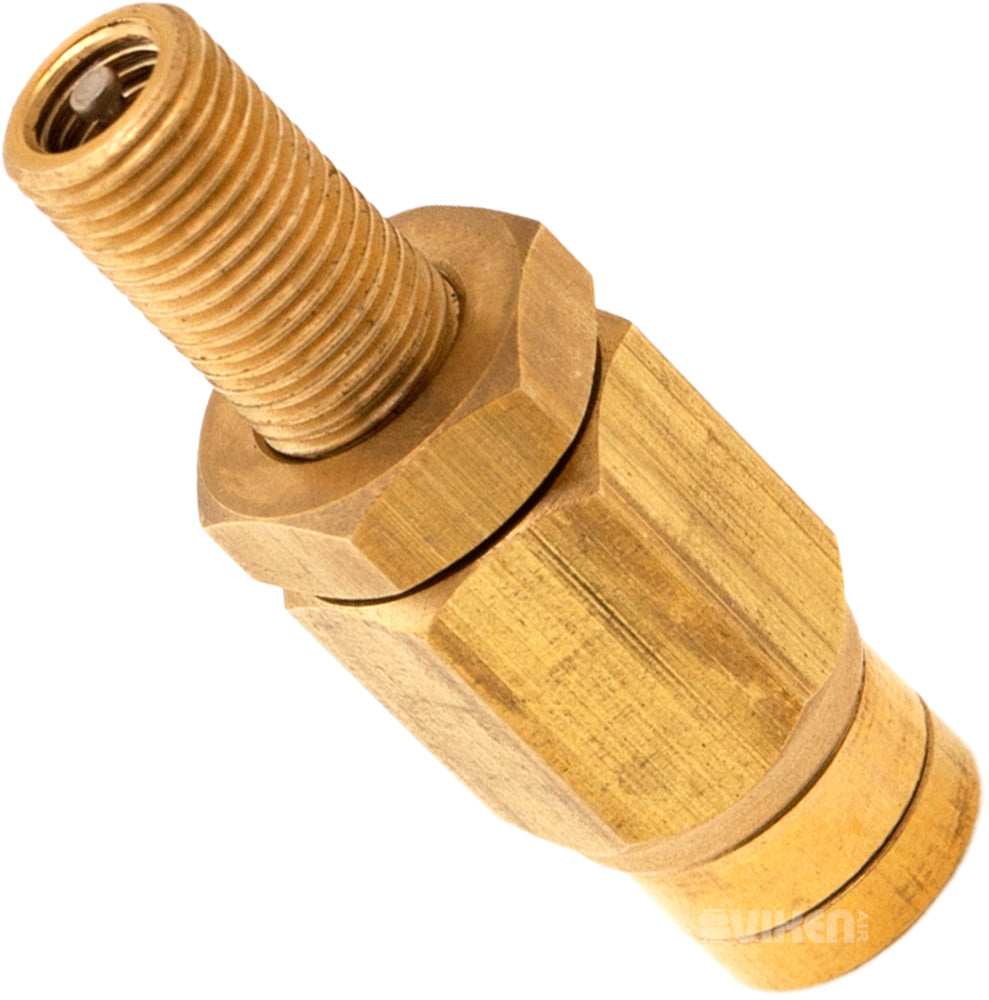 VIXEN AIR VXD2614S 1/2" NPT SINGLE AIR PORT SUSPENSION AIR SPRING/AIR BAG DUAL PACK WITH FITTINGS, SCHRADER VALVES AND 20FT HOSE image 5