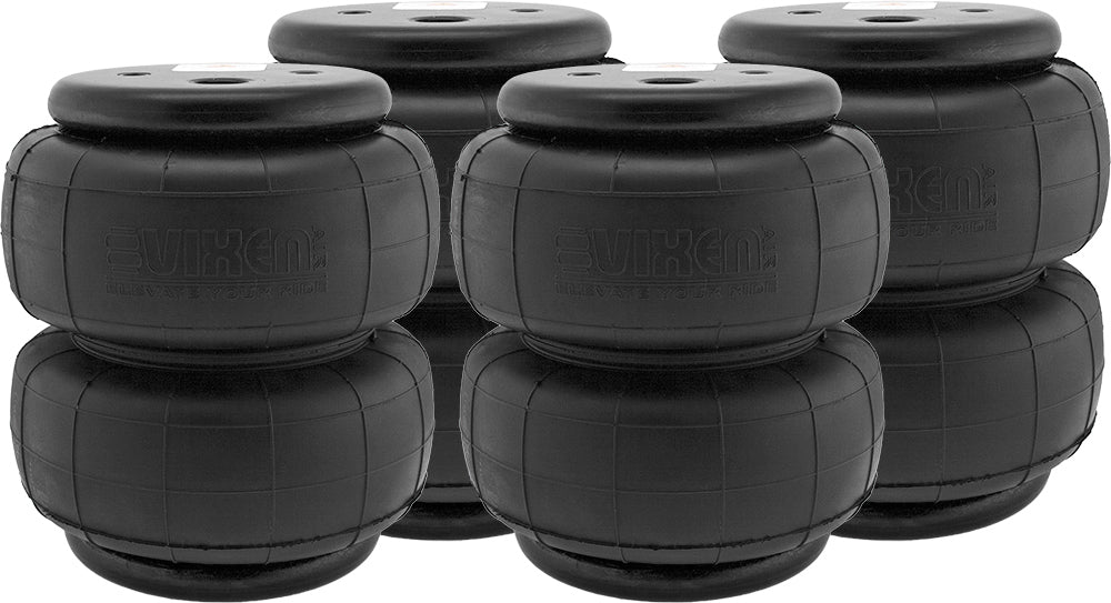 VIXEN AIR VXD2600QP 1/2" NPT SINGLE AIR PORT SUSPENSION AIR SPRING/AIR BAG (QUAD PACK) image 0