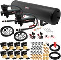 VIXEN AIR VXX3805H/4852DB AIR SUSPENSION KIT FOR TRUCK/CAR BAG/AIR RIDE/SPRING. ON BOARD SYSTEM, DUAL 200PSI COMPRESSOR, 5 GALLON TANK image 0
