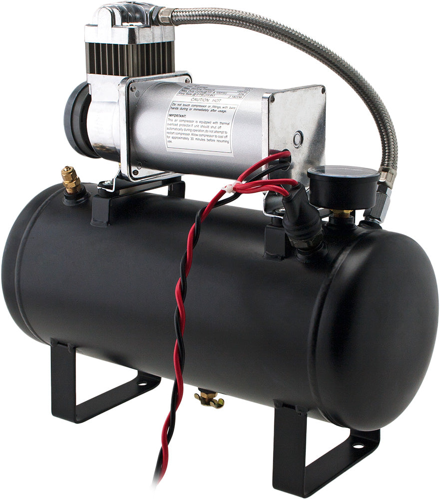 VIXEN AIR VXO8560 2 GALLON STEEL AIR TANK WITH 150 PSI AIR COMPRESSOR ONBOARD AIR SYSTEM image 3