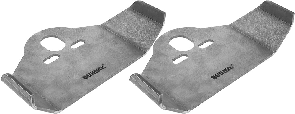 VIXEN AIR VXB2256-2 UNIVERSAL WELD ON REAR AXLE UPPER AIR BAG MOUNTING BRACKET (DUAL PACK) image 0