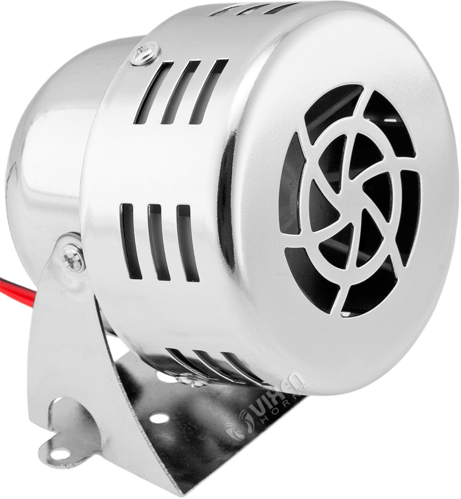VIXEN HORNS VXS-9060C MINI MOTOR DRIVEN ELECTRIC SIREN CHROME COLOR image 0