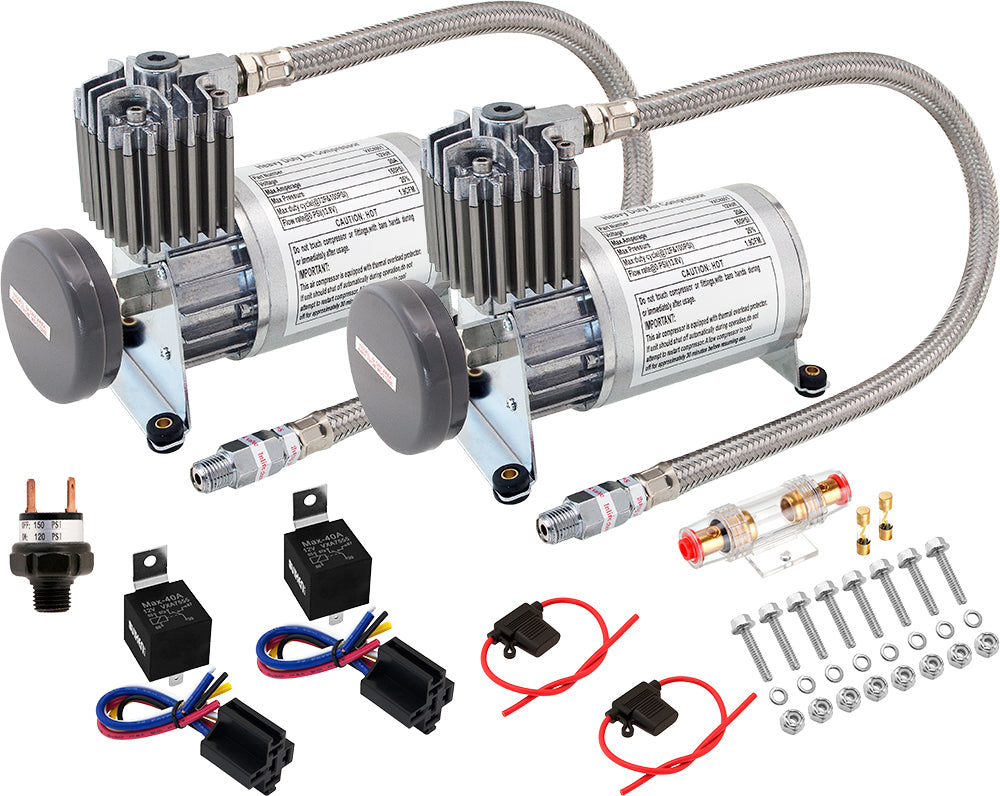 VIXEN HORNS VXC8801DP 150 PSI AIR COMPRESSORS (Dual Pack) image 0