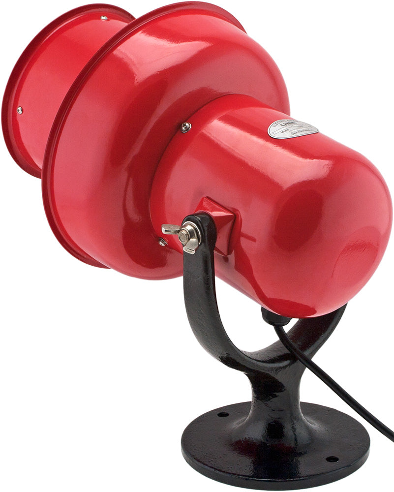 VIXEN HORNS VXS-8100 INDUSTRIAL ELECTRIC MOTOR SIREN 110V RED image 1