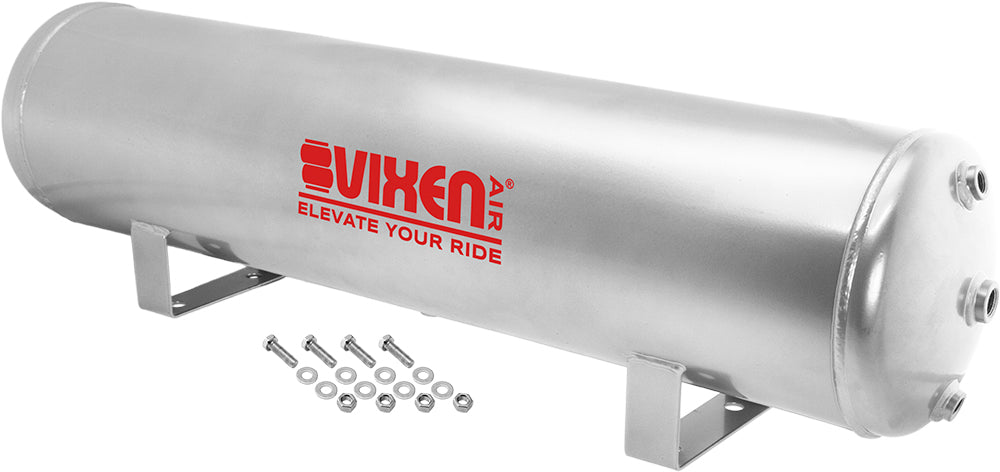 VIXEN AIR VXT5200G 5 GALLON STEEL AIR TANK SILVER image 0