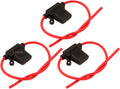 VIXEN HORNS VXA7030 IN-LINE STANDARD ATO BLADE 30A FUSE WITH WATERPROOF HOLDER (3 PACK) image 0