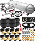 VIXEN AIR VXX3805FB/4850C AIR SUSPENSION KIT FOR TRUCK/CAR BAG/AIR RIDE/SPRING. ON BOARD SYSTEM, 200PSI COMPRESSOR, 5 GALLON ALUMINUM TANK image 0