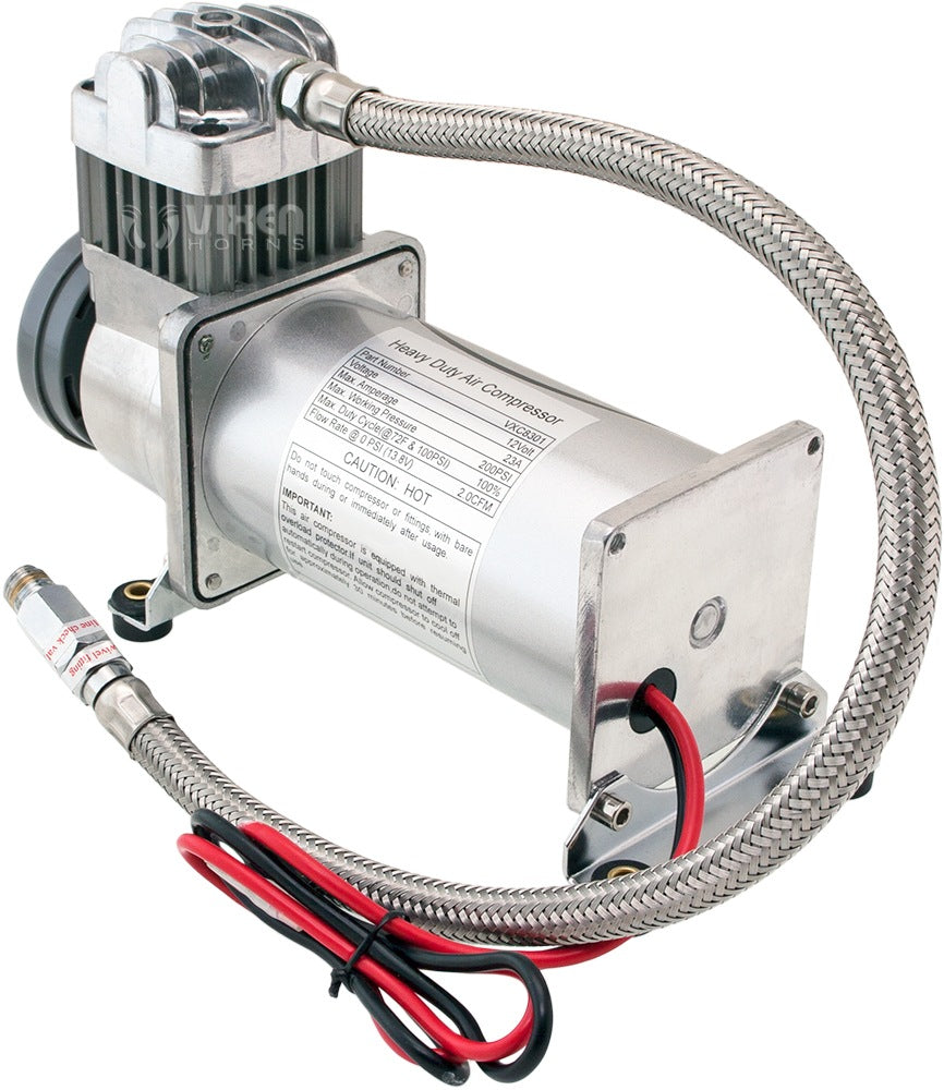 VIXEN HORNS VXO8315 1.5 GALLON AIR TANK WITH 200 PSI AIR COMPRESSOR ONBOARD AIR SYSTEM image 5