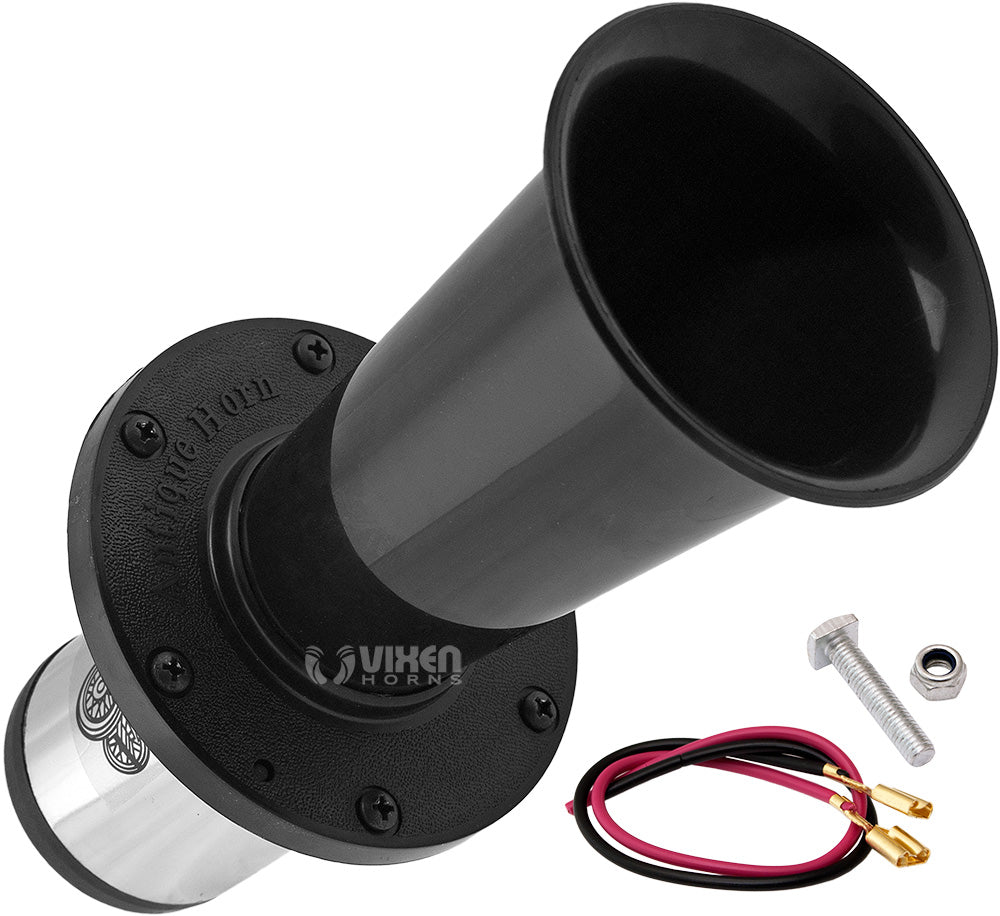 VIXEN HORNS VXH1002B OLD CAR OOGA SOUND AIR HORN BLACK image 0
