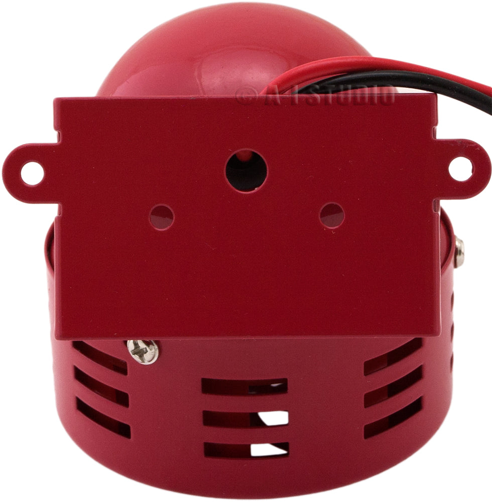 VIXEN HORNS VXS-9050C MINI MOTOR DRIVEN ELECTRIC SIREN RED image 2