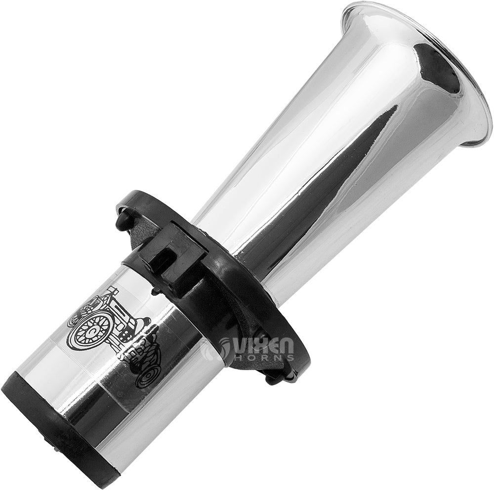 VIXEN HORNS VXH1002C OLD CAR OOGA SOUND AIR HORN CHROME COLOR image 3