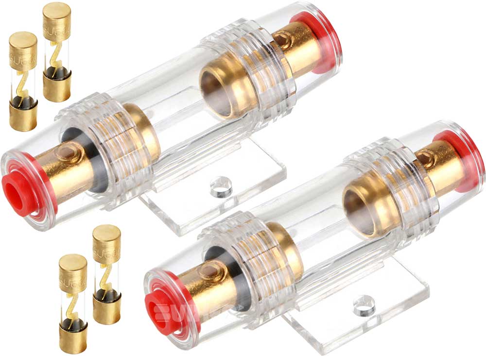 VIXEN AIR VXA7260-2 60A IN-LINE FUSE WITH WATERPROOF HOLDER (2 PACK) image 0