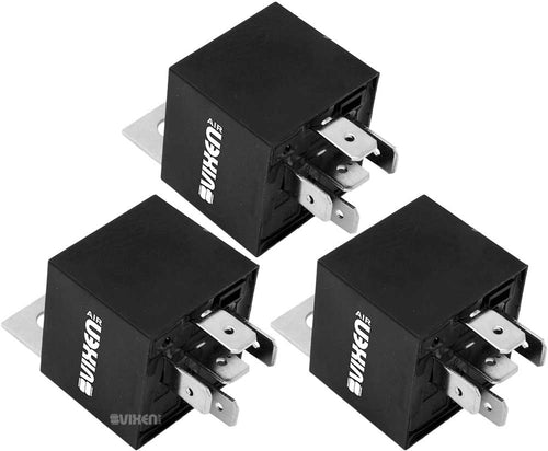 VIXEN AIR VXA7555-3 5-PIN UNIVERSAL RELAY 12V/40A (3 PACK) image 0