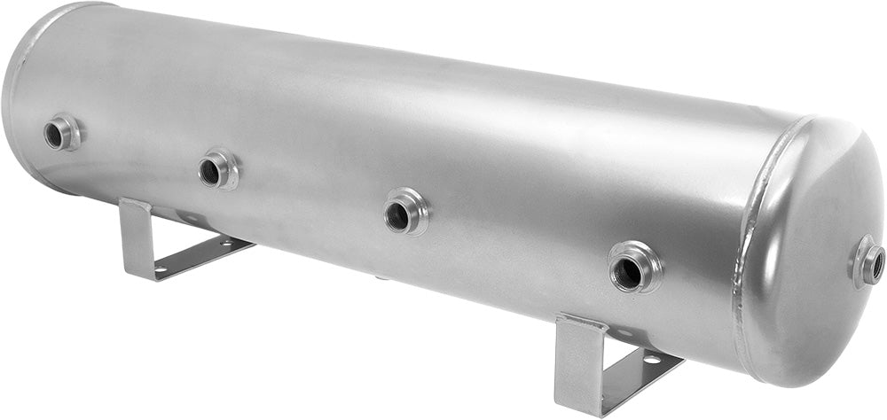 VIXEN AIR VXO8852GDC 5 GALLON STEEL AIR TANK SILVER WITH DUAL CYLINDER 300 PSI AIR COMPRESSOR ONBOARD AIR SYSTEM image 5