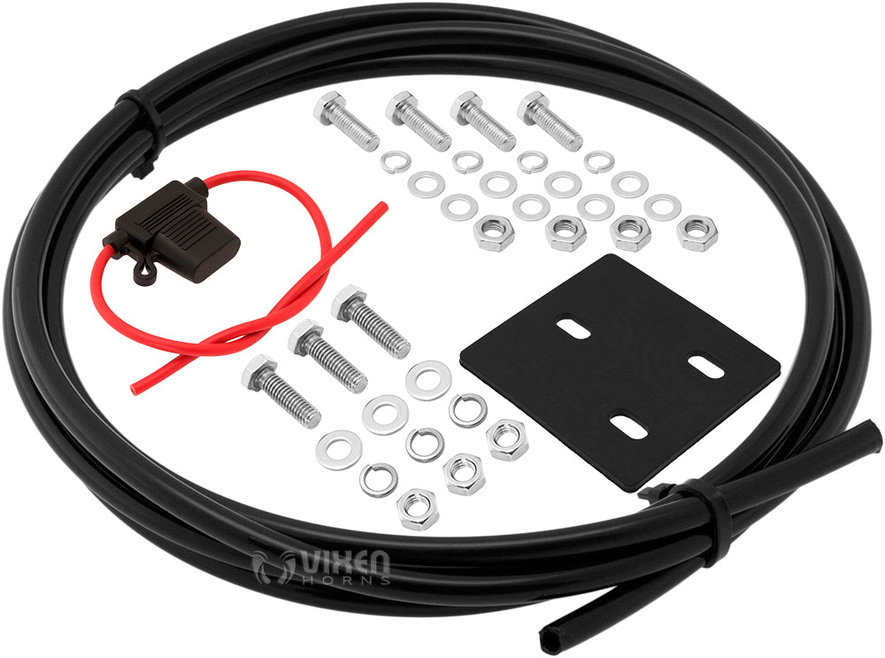 VIXEN HORNS VXO8560/4318B QUAD TRUMPET TRAIN AIR HORN BLACK WITH 2 GALLON TANK AND 150 PSI COMPRESSOR image 9