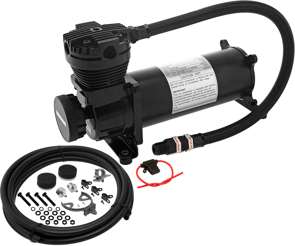 VIXEN AIR VXC480B 200 PSI AIR COMPRESSOR BLACK image 0