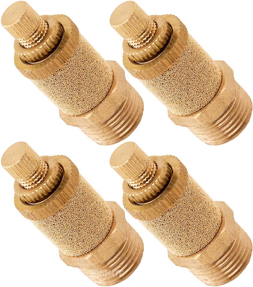 VIXEN AIR VXA4038-4 3/8" NPT FLOW/DUMP CONTROL VALVE (4 PACK) image 0