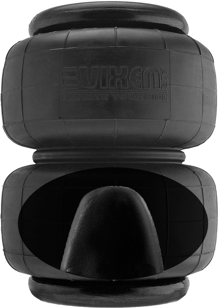 VIXEN AIR VXD2600SDP/BB 1/2" NPT SINGLE AIR PORT SUSPENSION AIR SPRING/AIR BAG WITH INTERNAL BUMP STOP AND UNIVERSAL BRACKETS DUAL PACK image 2
