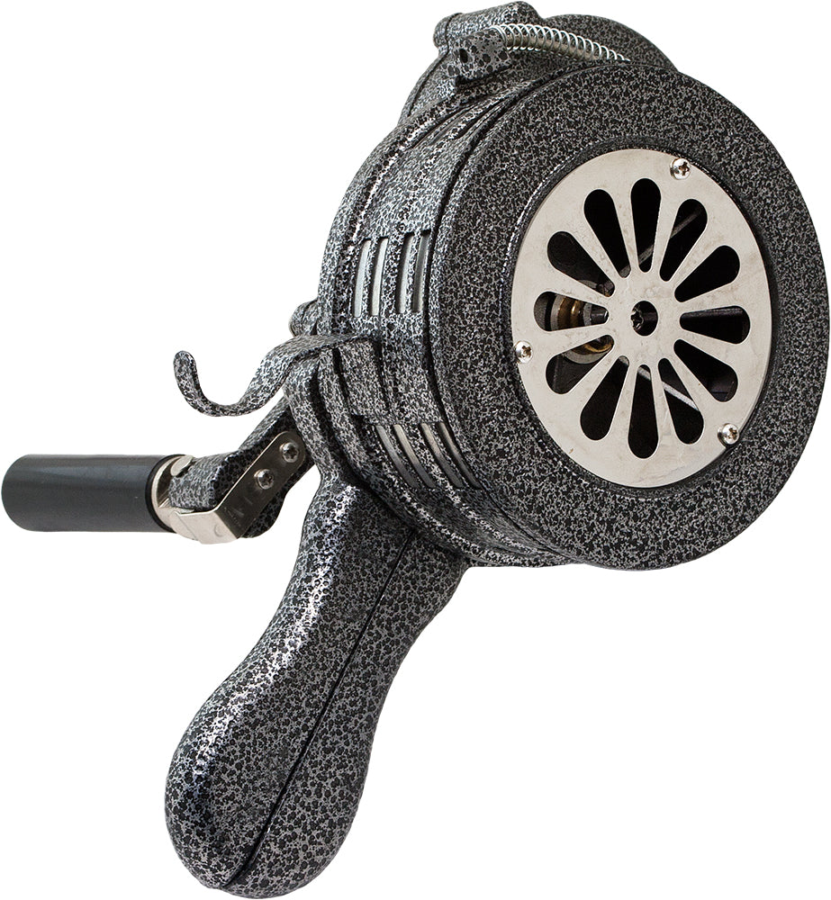 VIXEN HORNS VXS-1000M METAL HAND CRANK SIREN GRAY image 0