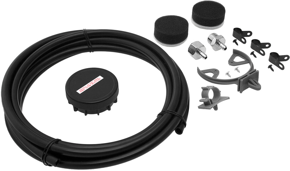 VIXEN HORNS VXO4830AB/1264B SINGLE TRUMPET TRAIN AIR HORN BLACK WITH 3 GALLON ALUMINUM TANK AND 200 PSI COMPRESSOR image 8