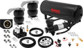 VIXEN AIR VXX2CM0125/4831B/BB AIR SUSPENSION KIT FOR TRUCK/CAR BAG/AIR RIDE/SPRING. ON BOARD SYSTEM, 200PSI COMPRESSOR, 4 GALLON TANK image 0