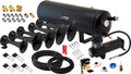VIXEN HORNS VXO8330B/5901B QUINTUPLE TRUMPET ABS TRAIN AIR HORN BLACK WITH 3 GALLON TANK AND 200 PSI COMPRESSOR image 0