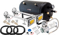 VIXEN HORNS VXO8350/1264Y2 DUAL TRUMPET TRAIN AIR HORN CHROME PLATED WITH 5 GALLON TANK AND 200 PSI COMPRESSOR image 0