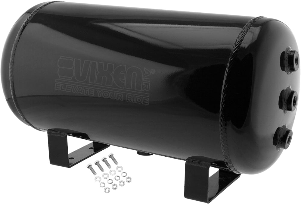 VIXEN AIR VXT5200AB 6 GALLON ALUMINUM AIR TANK BLACK image 0