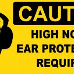Safety First! Wear ear protection during sound test